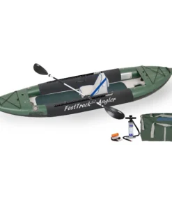 Sea Eagle FastTrack Angler 385FT Inflatable Kayak Deluxe Solo Package