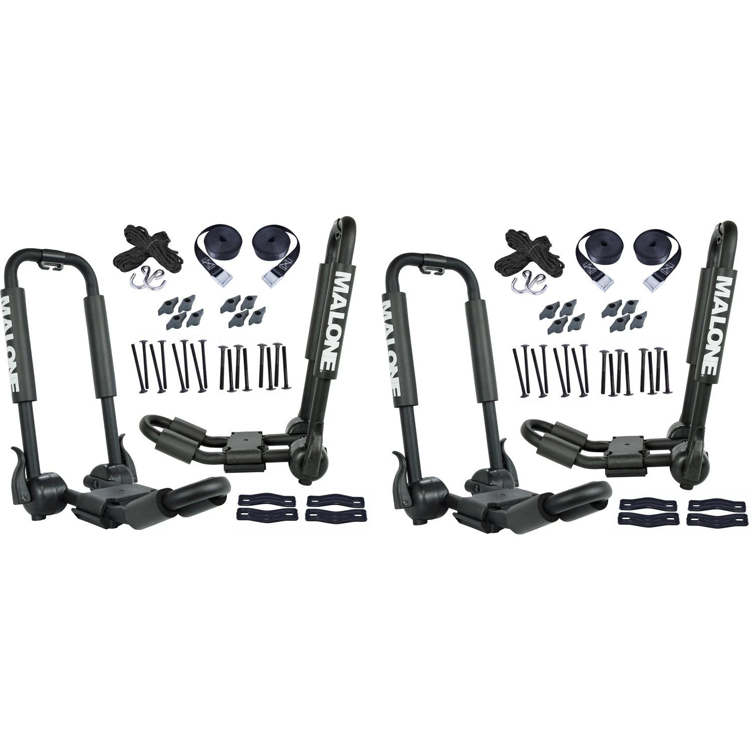 Malone Folding J-Cradle Kayak Carrier 2-Pack 1 Malone Folding J-Cradle Kayak Carrier 2-Pack