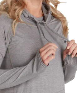 NRS Women's Silkweight Hoodie Dress -Kokatat Shop media a7a93775 4015 4bcf 8472 1217554713ad