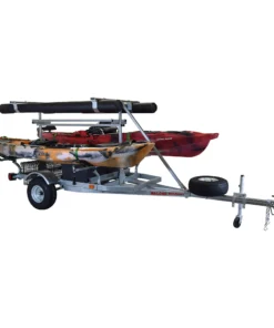 Malone MegaSport 2-Boat MegaWing Ultimate Angler Trailer Package