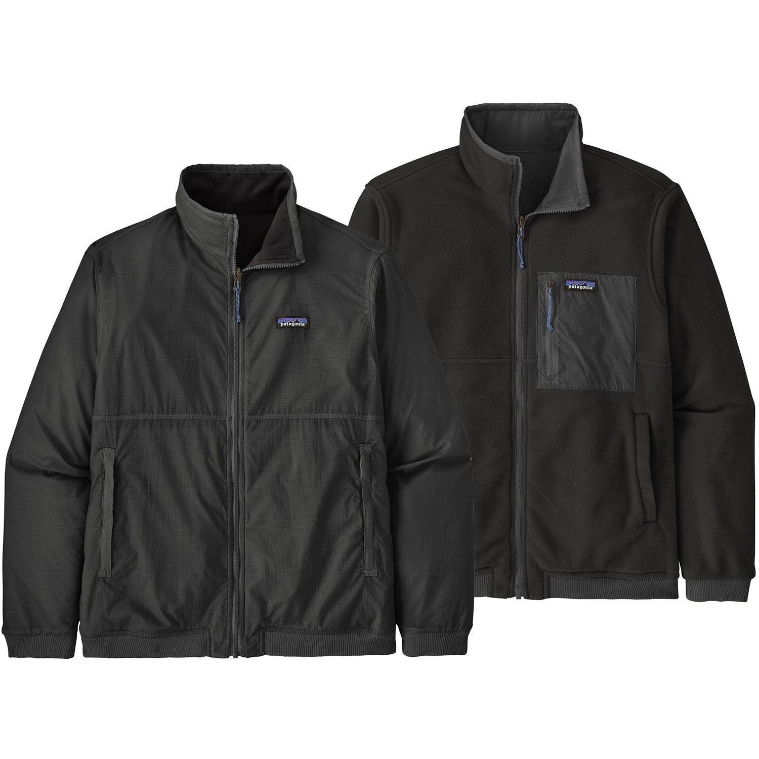 Patagonia Men's Reversible Shelled Microdini Jacket 1 Patagonia Men's Reversible Shelled Microdini Jacket