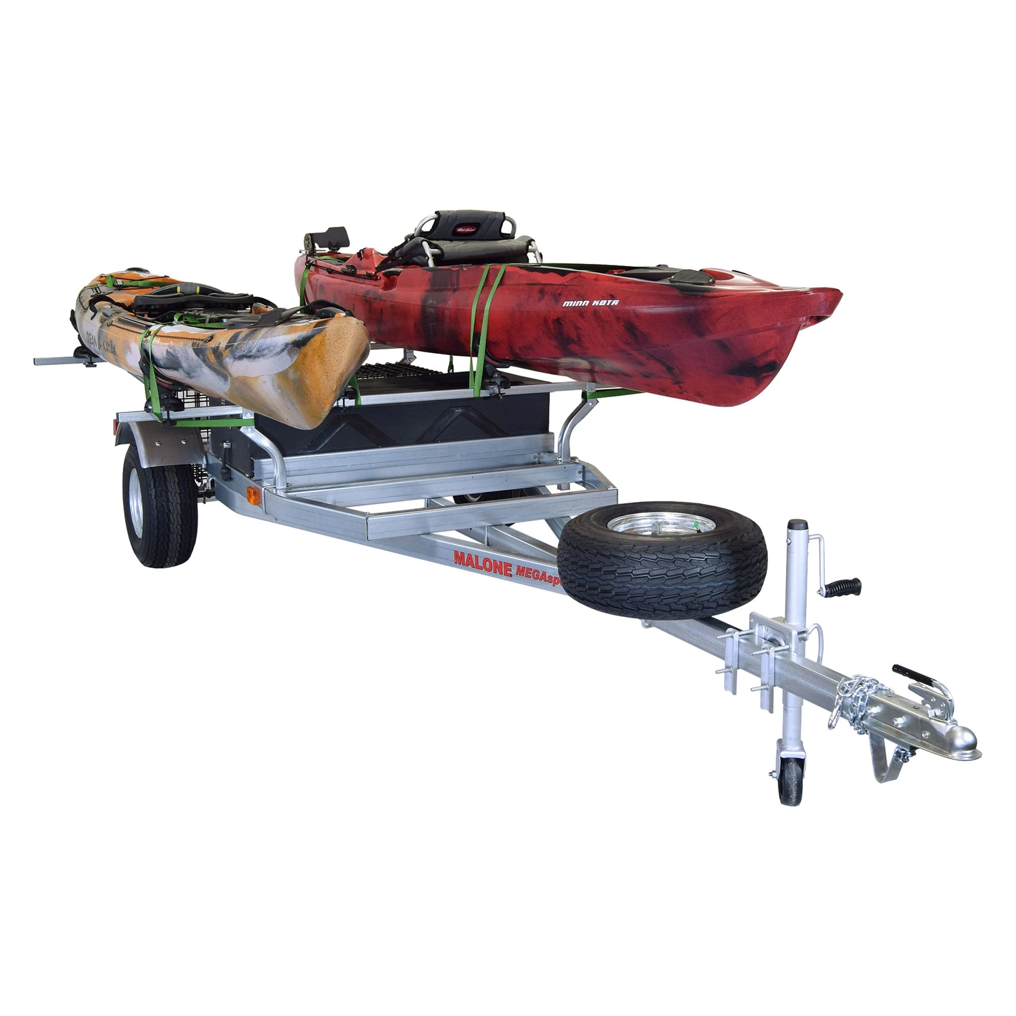 Malone MegaSport 2-Boat SaddleUp Pro Trailer Package 1 Malone MegaSport 2-Boat SaddleUp Pro Trailer Package