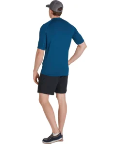 NRS Men's Rashguard Short Sleeve Shirt -Kokatat Shop media bdc04d15 85fa 4014 827f a7444424259d