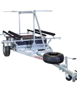 Malone Megasport 2-Boat Bunks Trailer Package W/ 2nd Tier