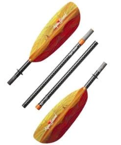 Aqua Bound Tango Fiberglass Straight Shaft 4-Piece Kayak Paddle