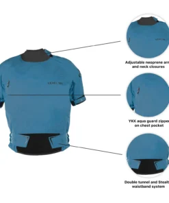 Level Six Australis Short Sleeve Semi-Dry Top -Kokatat Shop media c6b15775 f79b 4b30 9444 570406f745f1