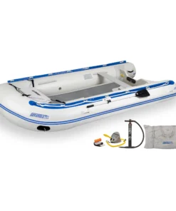 Sea Eagle 14' Sport Runabout Drop Stitch Deluxe Inflatable Raft Package