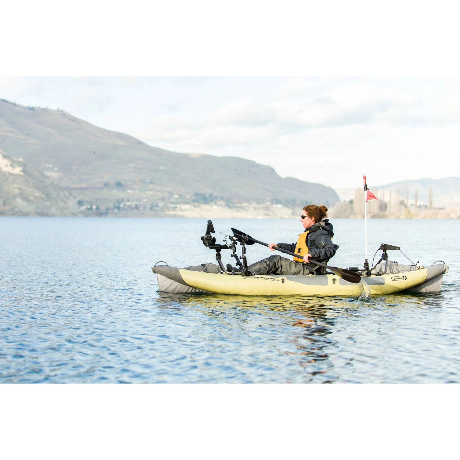 Advanced Elements StraitEdge Angler Pro Inflatable Kayak (Closeout) 10 Advanced Elements StraitEdge Angler Pro Inflatable Kayak (Closeout) - Image 10