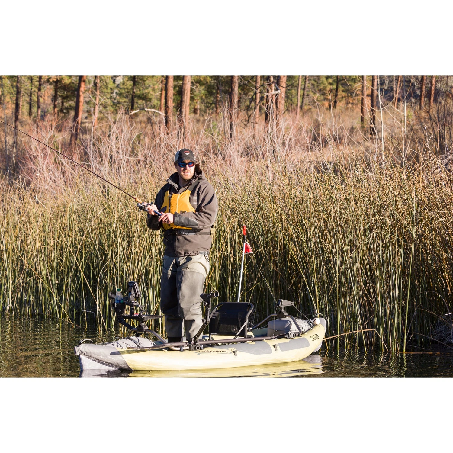 Advanced Elements StraitEdge Angler Pro Inflatable Kayak (Closeout) 9 Advanced Elements StraitEdge Angler Pro Inflatable Kayak (Closeout) - Image 9