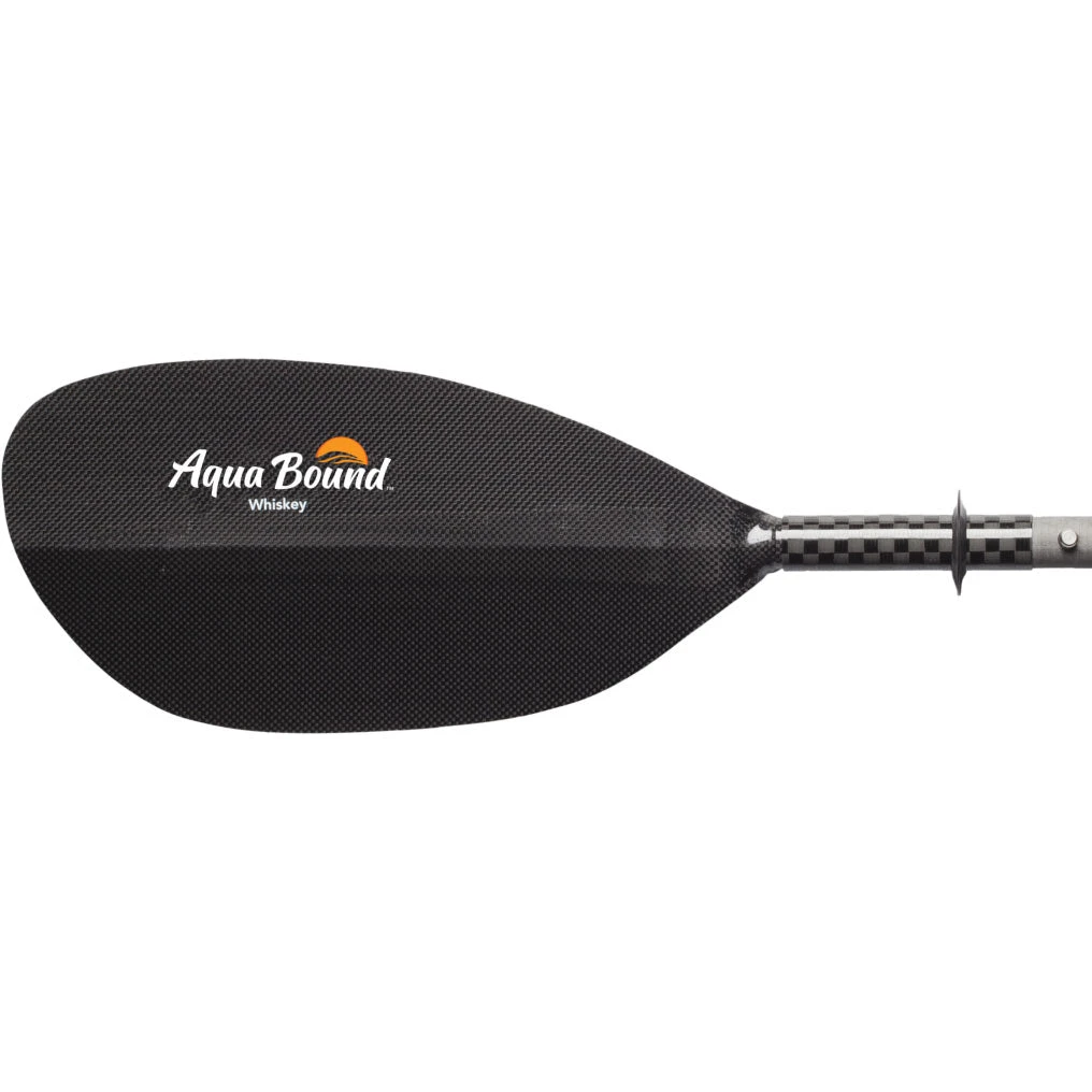 Aqua Bound Whiskey Carbon Straight Shaft 4-Piece Kayak Paddle 4 Aqua Bound Whiskey Carbon Straight Shaft 4-Piece Kayak Paddle - Image 4