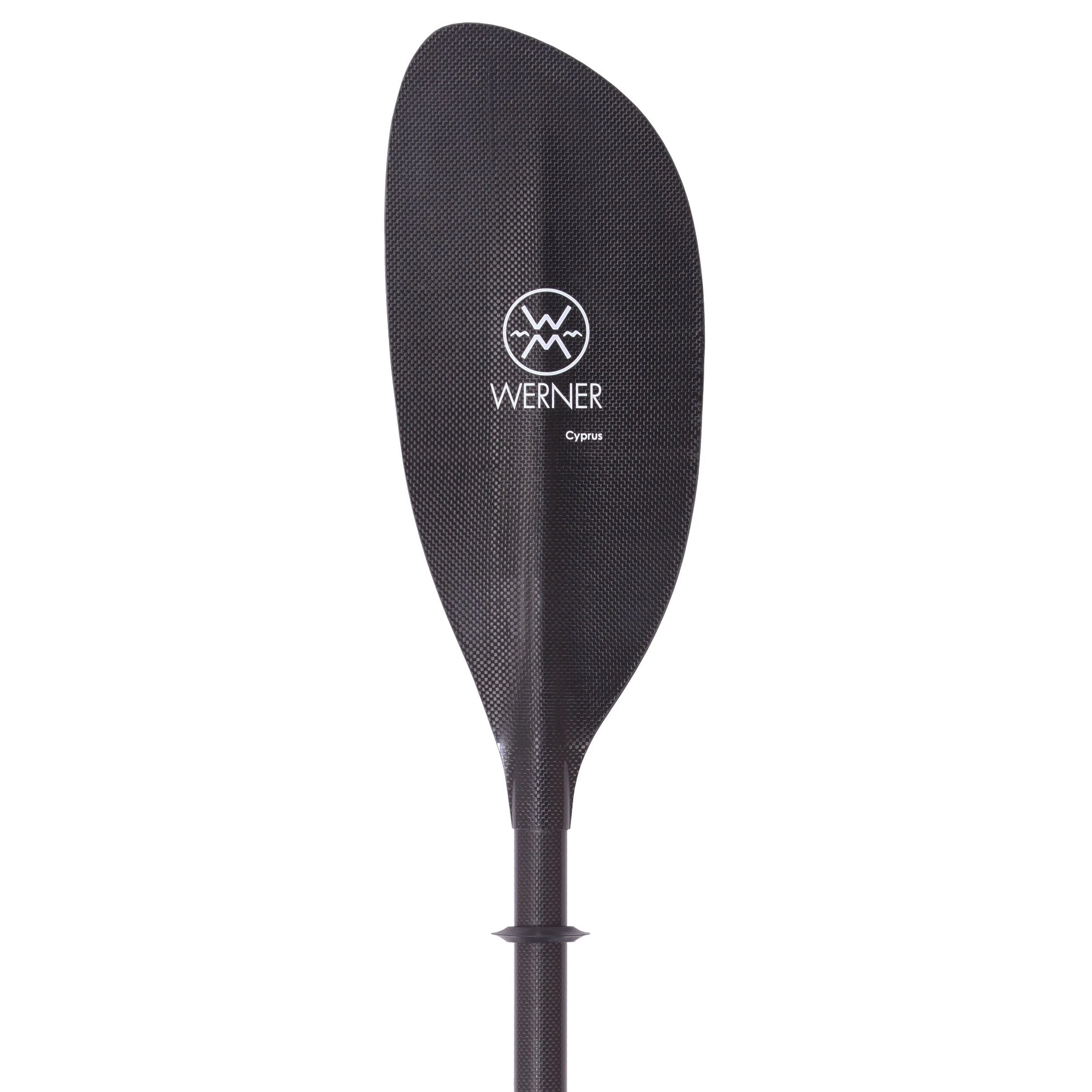 Werner Paddles Werner Cyprus Carbon Straight Shaft Kayak Paddle 2 Werner Paddles Werner Cyprus Carbon Straight Shaft Kayak Paddle - Image 2