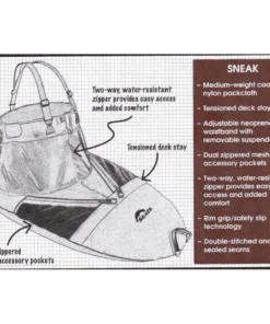 Seals Sprayskirts Sneak Zippered Kayak Spray Skirt -Kokatat Shop media e1bd3b54 5c5e 4f4c b893 8f18da5358d0