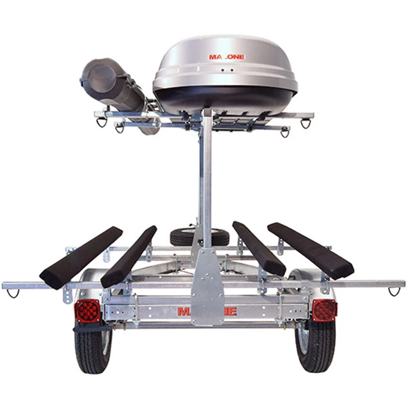 Malone MicroSport LowBed 2-Boat Bunk-Style Kayak Trailer With 2nd Tier 2 Malone MicroSport LowBed 2-Boat Bunk-Style Kayak Trailer With 2nd Tier - Image 2