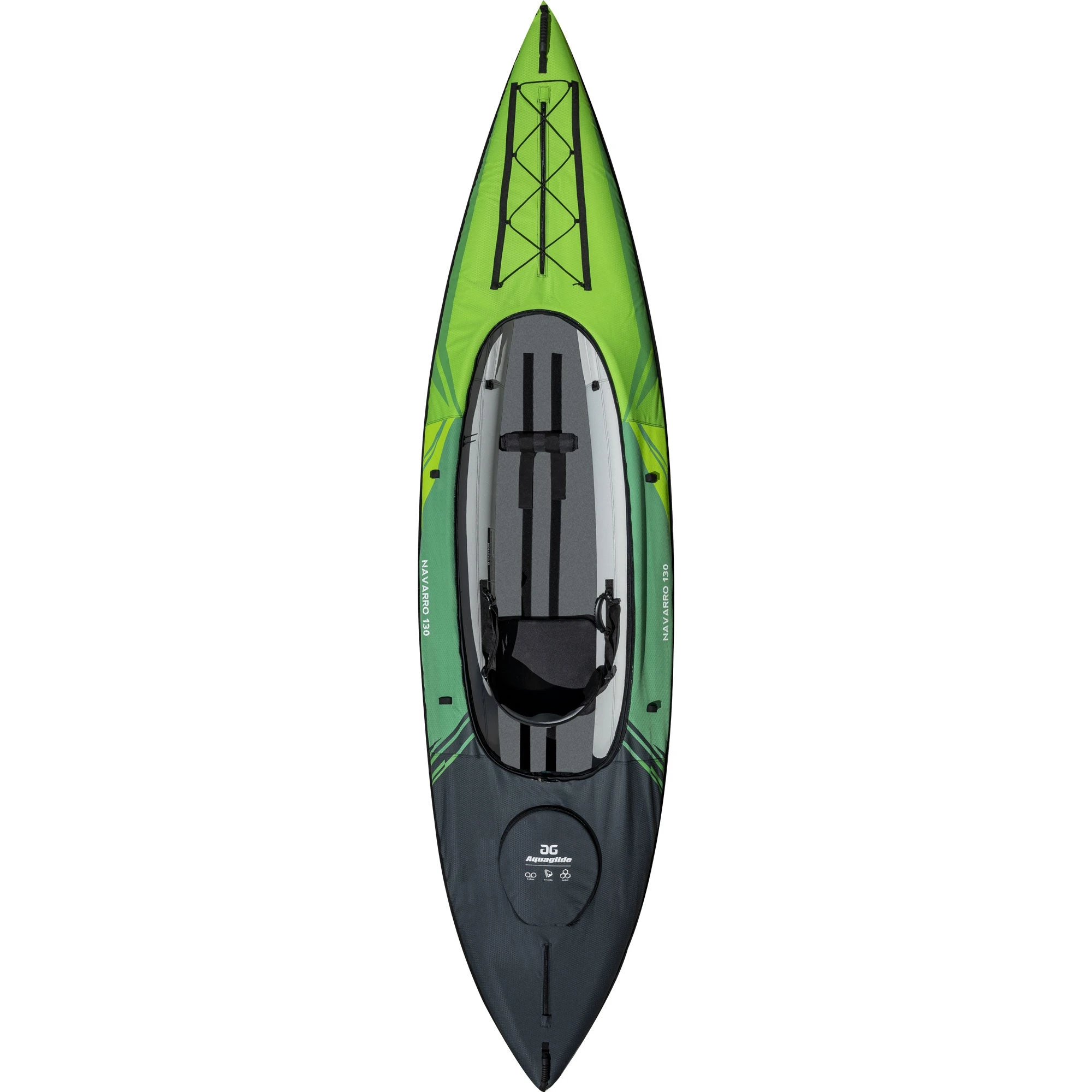 Aquaglide Navarro 130 Convertible Inflatable Kayak 2 Aquaglide Navarro 130 Convertible Inflatable Kayak - Image 2