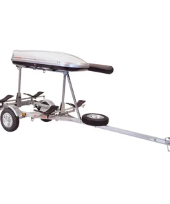 Malone MicroSport LowBed 2-Boat MegaWing Kayak Trailer Package With 2nd Tier