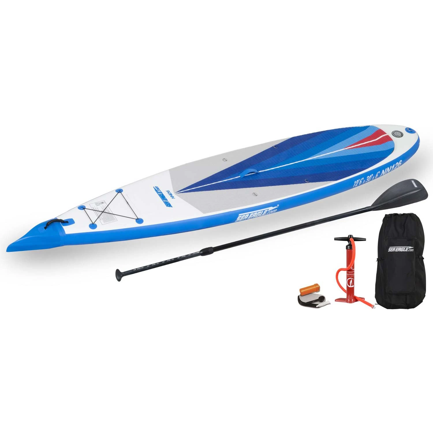 Sea Eagle NeedleNose 126 Inflatable Stand-Up Paddle Board (SUP) Start Up Package 1 Sea Eagle NeedleNose 126 Inflatable Stand-Up Paddle Board (SUP) Start Up Package