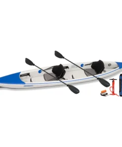 Sea Eagle RazorLite 473rl Inflatable Kayak Pro Carbon Tandem Package