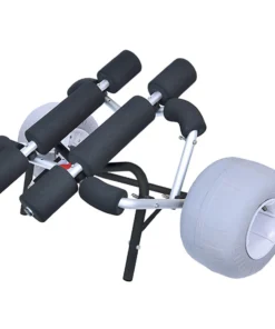 Malone WideTrak SB Large Kayak/Canoe Cart With Balloon Wheels & Bunks