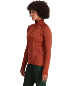 Outdoor Research Women's Vigor Grid Fleece QuarterZip -Kokatat Shop media fcd49589 7e25 4016 8519 ec89b42d0cbd